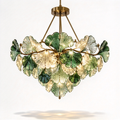 The Botanical Art Glass Collection: Nature-Inspired Luxury Chandeliers