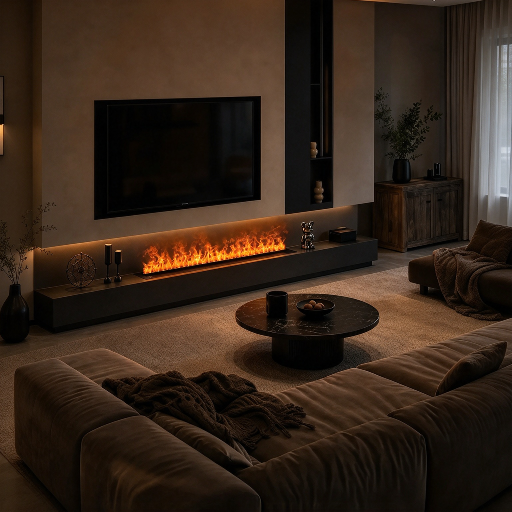 Bespoke Architectural Faux Fireplaces | Tailored Mantels & Simulated LED Flames