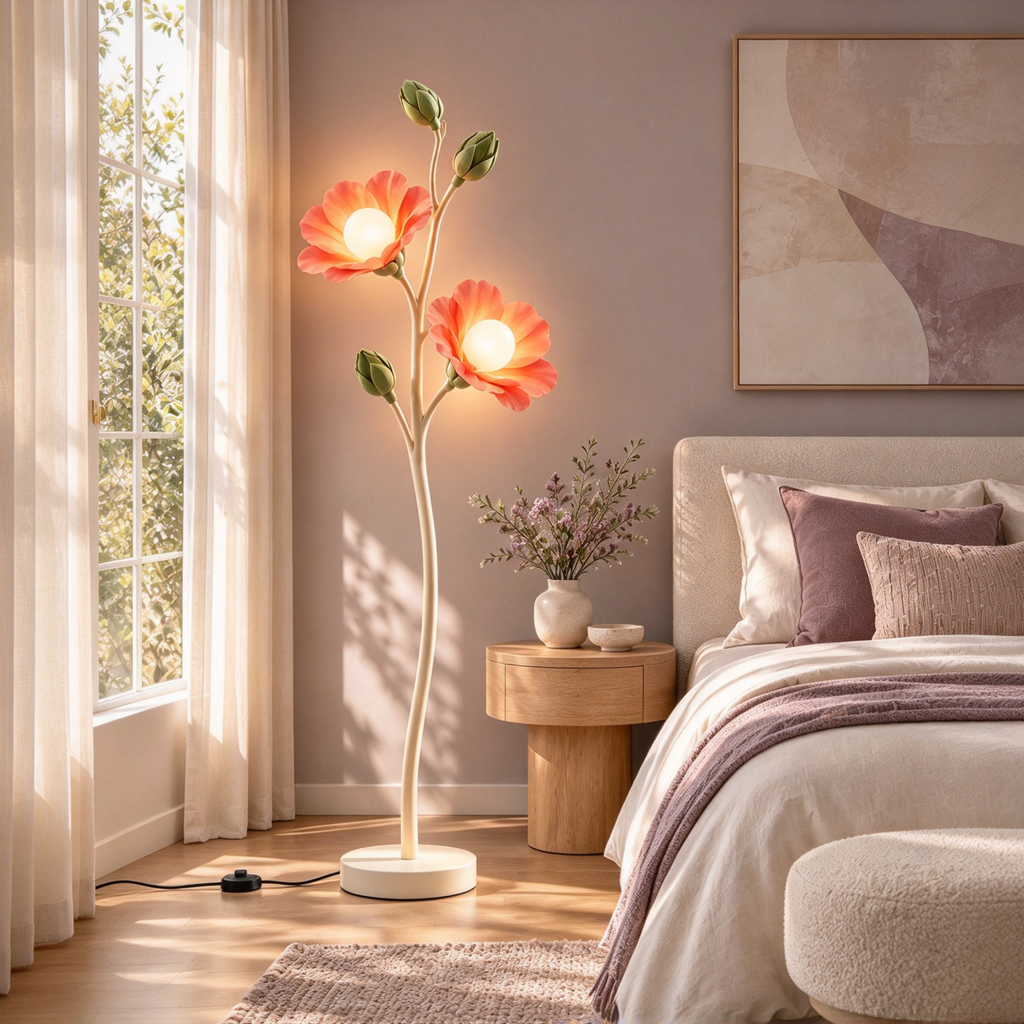 The Enchanted Flora Floor Lamp | Soft Ambient LED Standing Light