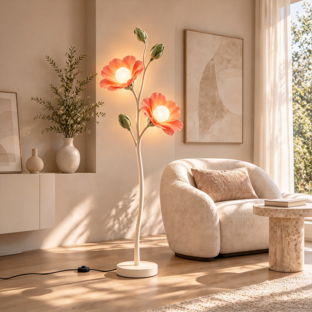 The Enchanted Flora Floor Lamp | Soft Ambient LED Standing Light