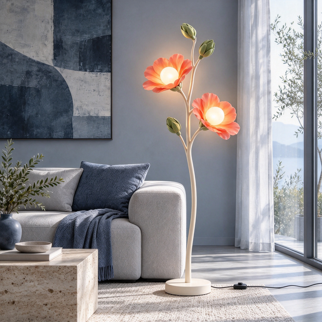 The Enchanted Flora Floor Lamp | Soft Ambient LED Standing Light
