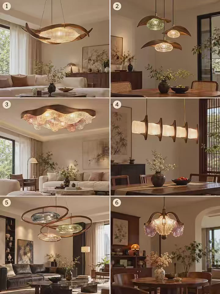 The Botanical Art Glass Collection: Nature-Inspired Luxury Chandeliers