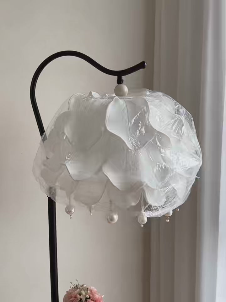 Customizable Artisan Floor Lamps | Sculptural, Vintage Pleated & Lotus Designs