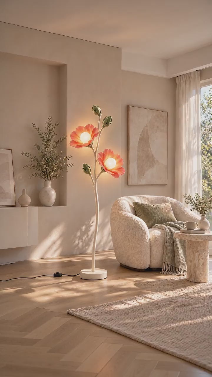 The Enchanted Flora Floor Lamp | Soft Ambient LED Standing Light